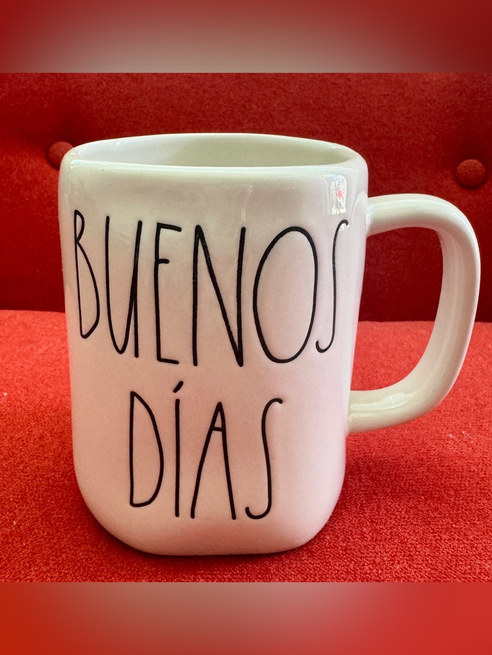 RAE DUNN ✨ BUENOS DIAS coffee tea mug in Spanish